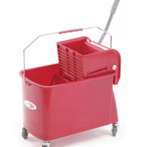 Single Bucket Mop Wringer Trolley - C 118A